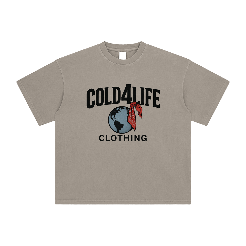 Enzyme Washed T-Shirt